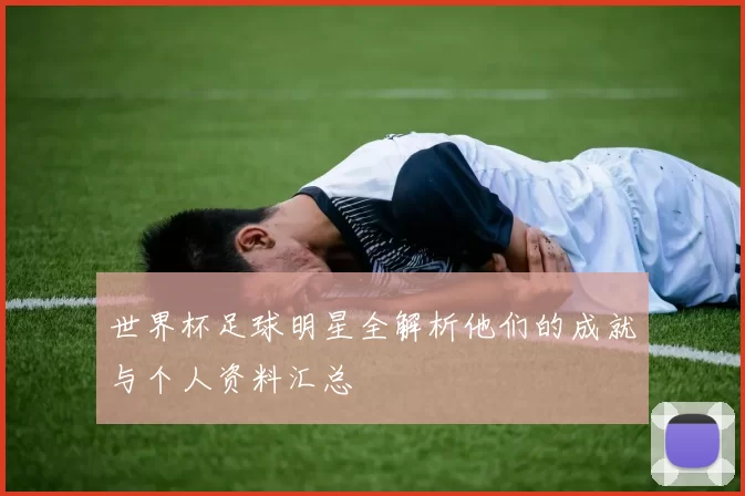 世界杯足球明星全解析他们的成就与个人资料汇总