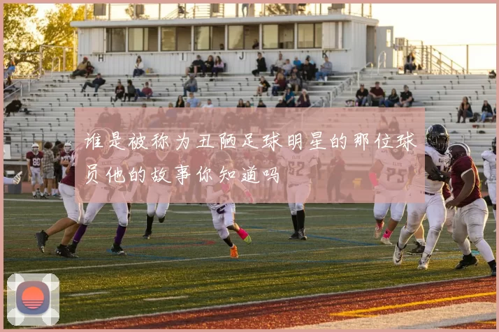 谁是被称为丑陋足球明星的那位球员他的故事你知道吗